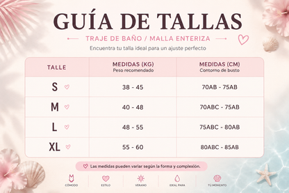 Malla Elegance | Vestido de Baño con Efecto Moldeado
