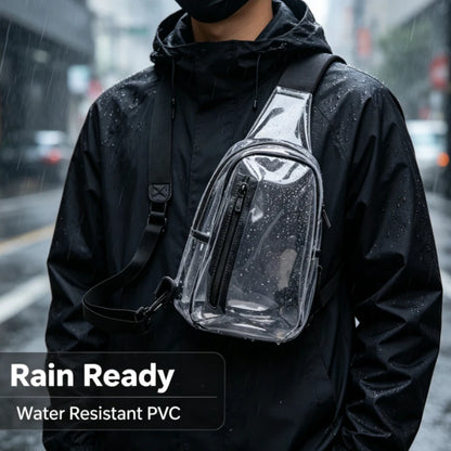 Bandolera Clear Urban | Transparente Unisex Crossbody