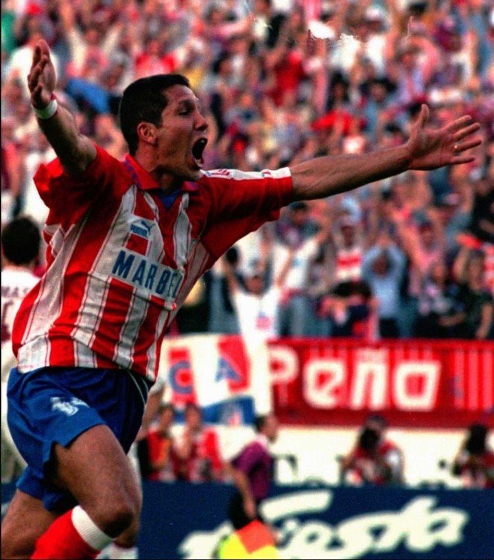 Atletico 1994 - Simeone #14