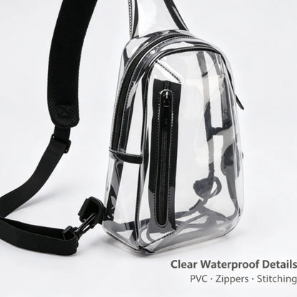 Bandolera Clear Urban | Transparente Unisex Crossbody